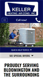 Mobile Screenshot of kellerheating.com
